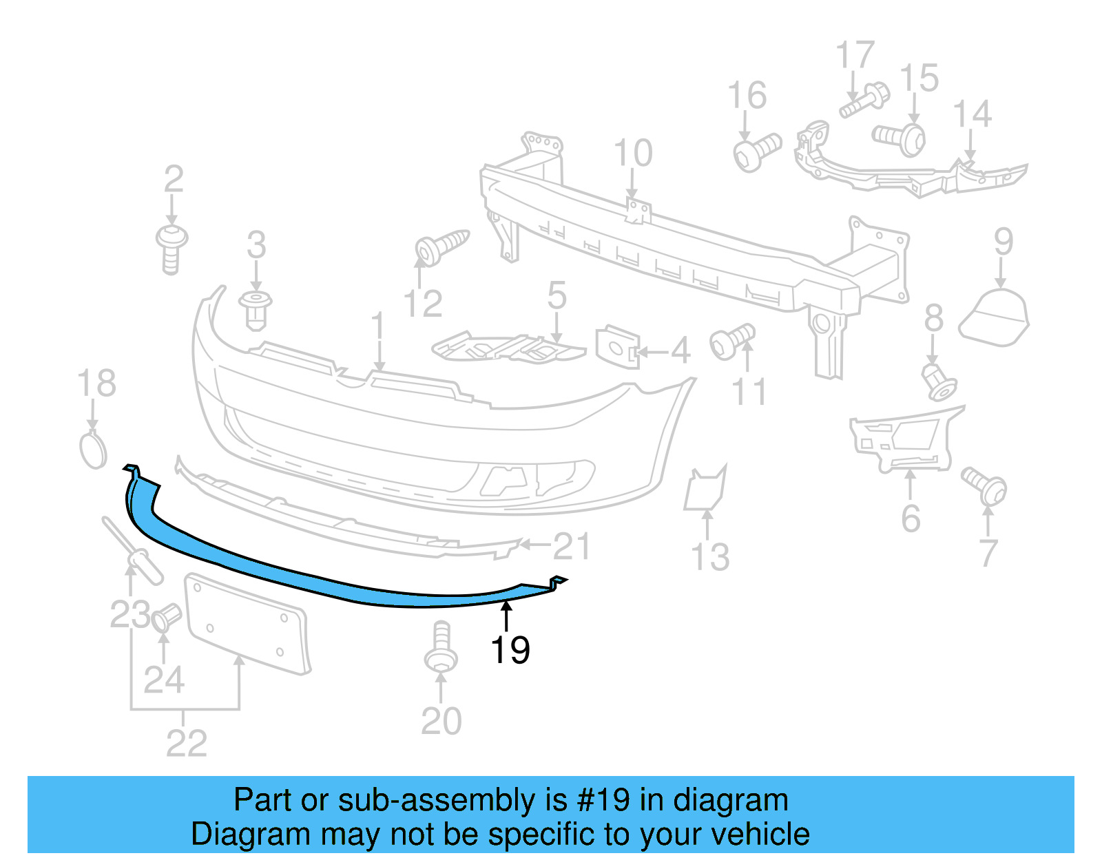 Valance Panel 1K9-805-903 - View 5