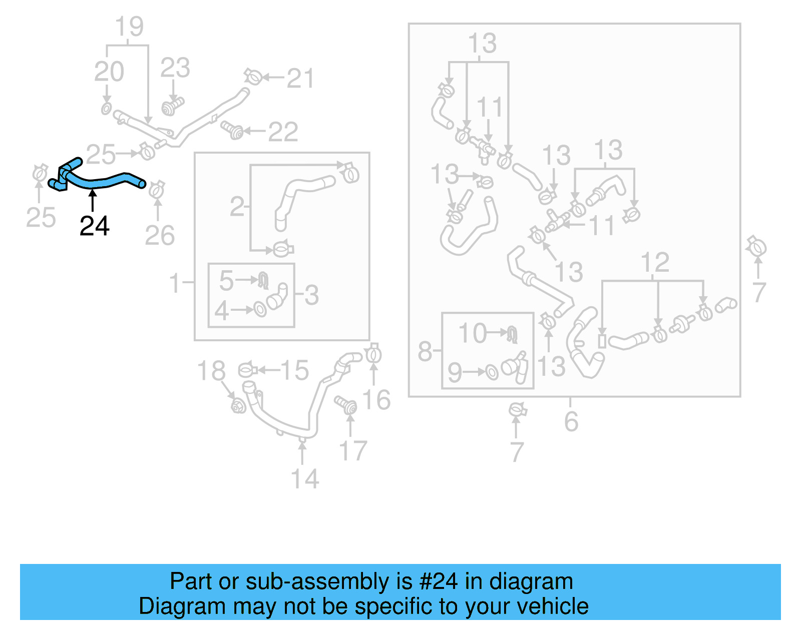 Connector Hose 5C0-122-058-D - View 7
