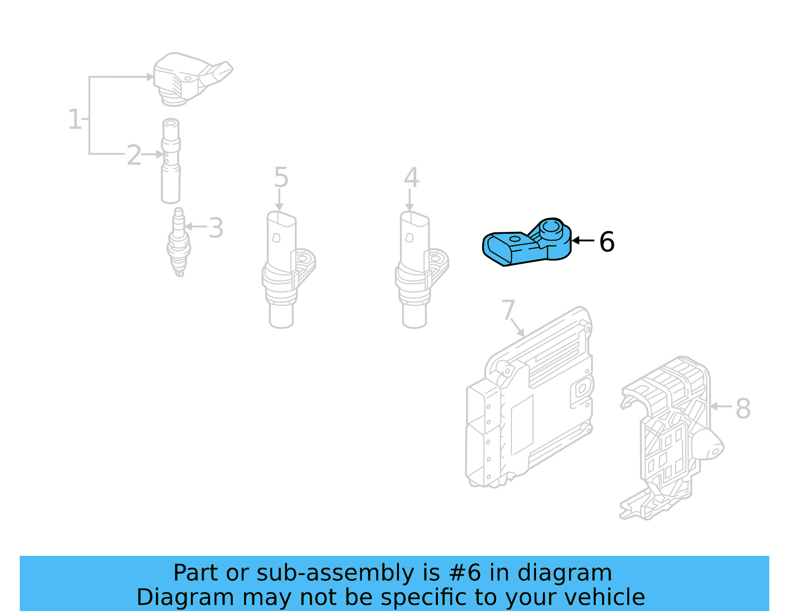 Knock Sensor 06K-905-377-E - View 9