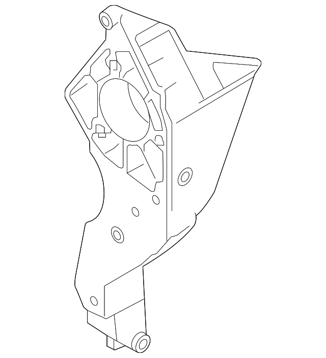 Alternator Bracket 022-260-089-M - View 2