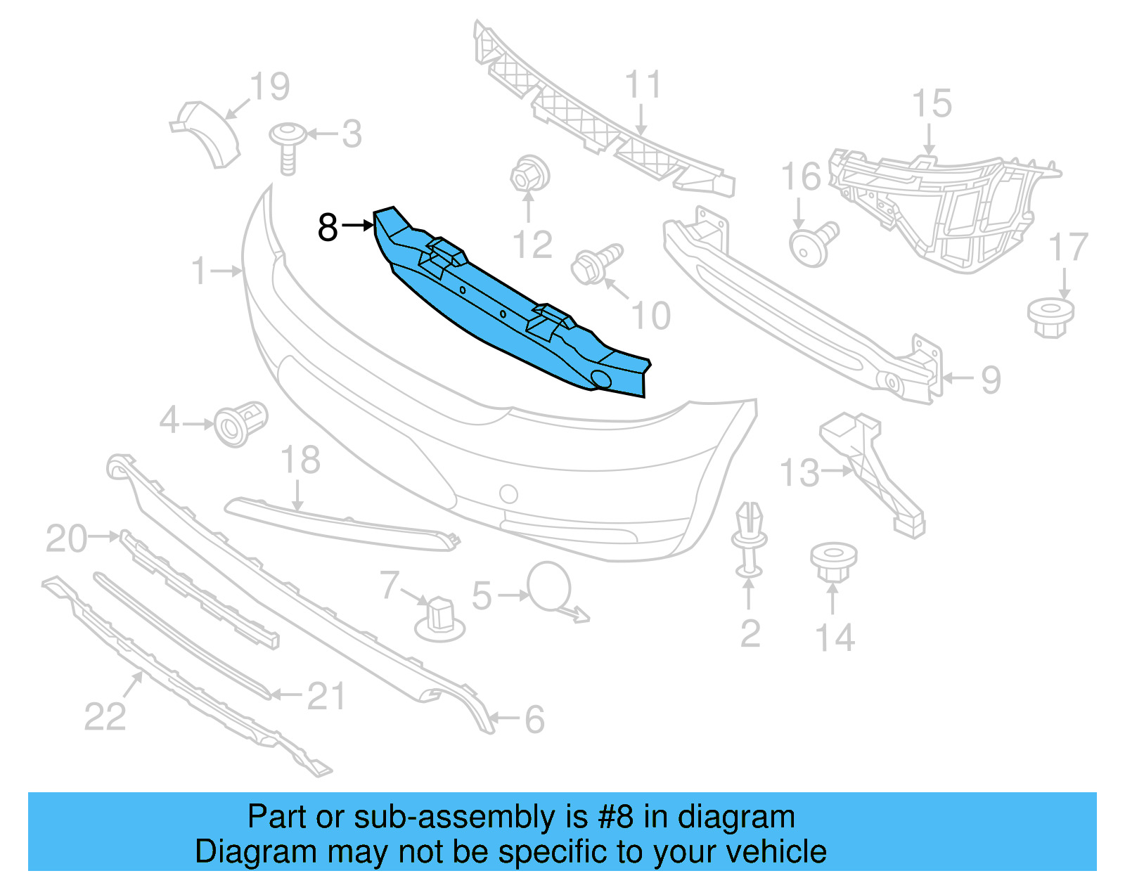 Absorber 5C5-807-251-A - View 5