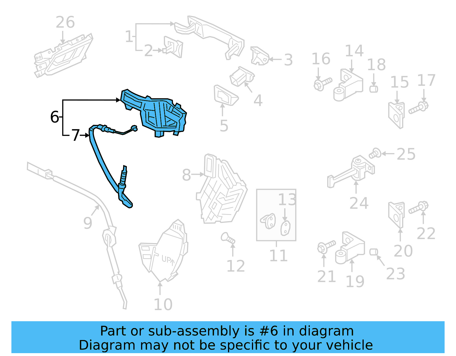 Handle Plate 17A-837-811-E - View 4