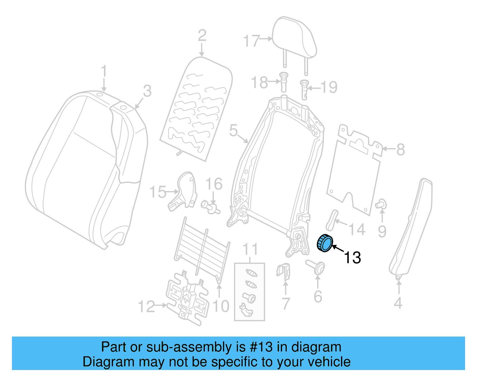 Adjust Knob 5G4-881-671-A-82V - View 21