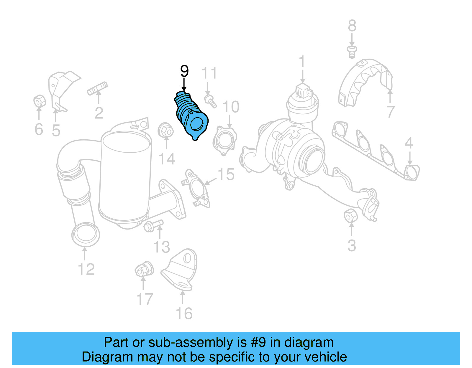 Damper 03L-131-111-E - View 6