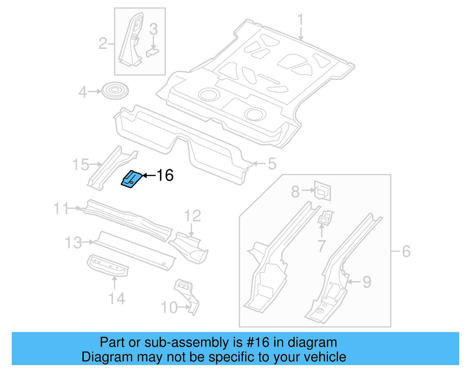 Retainer 5N0-803-274 - View 6