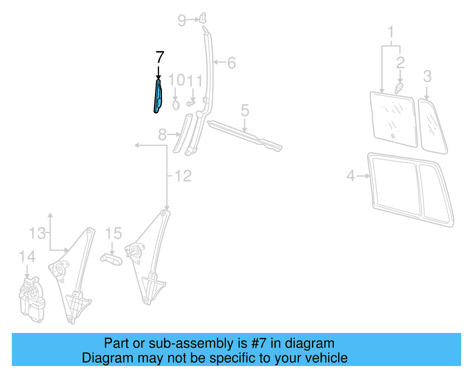 Channel Insert 1J4-839-416-A-03C - View 7