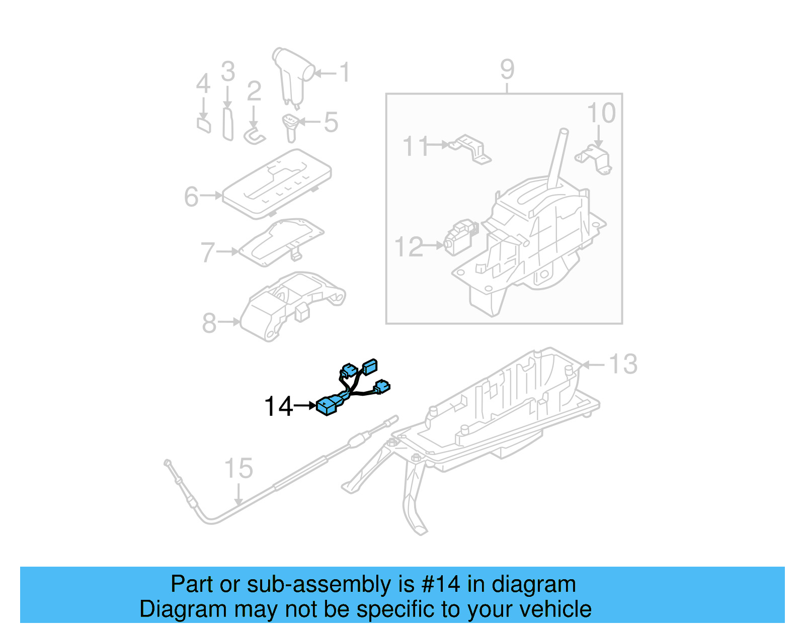 Wire Harness 7L0-971-771-B - View 7