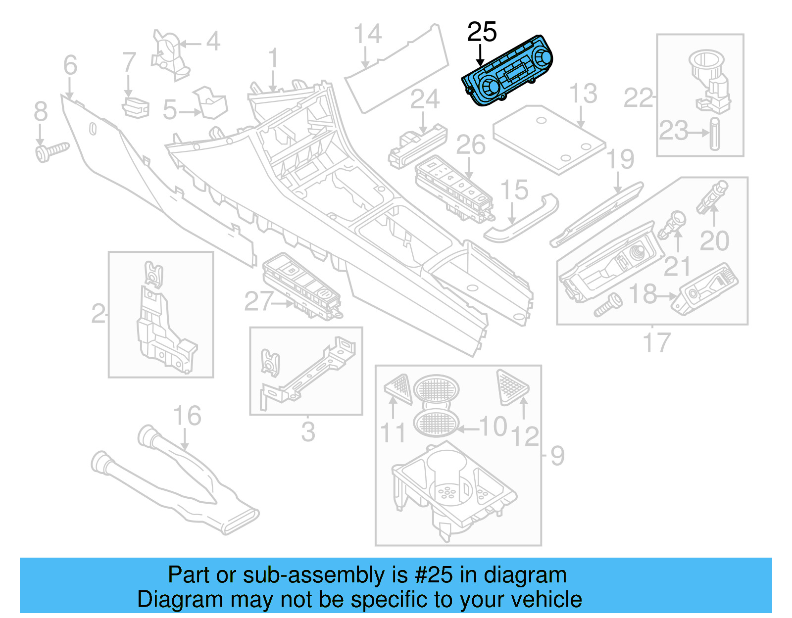 Dash Control Unit 1K8-907-044-CE-ZJU - View 4