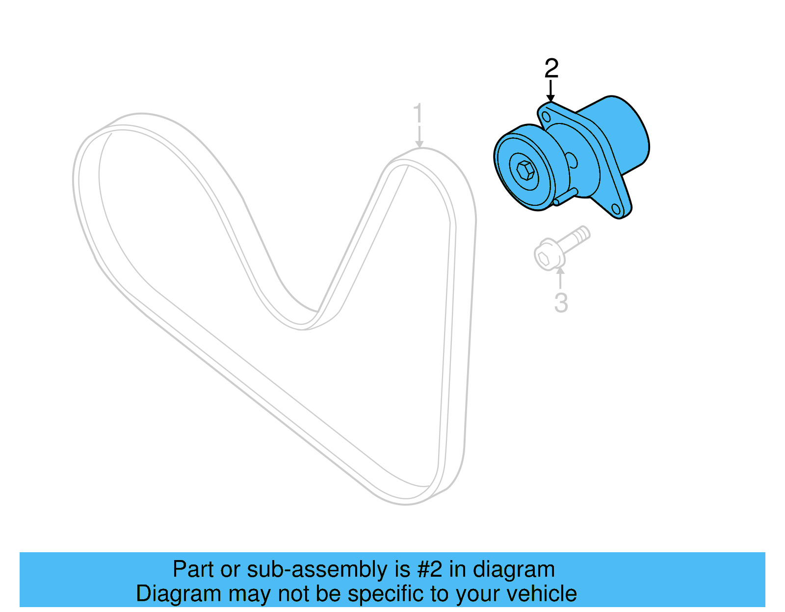 Serpentine Tensioner 06K-903-133-AF - View 8