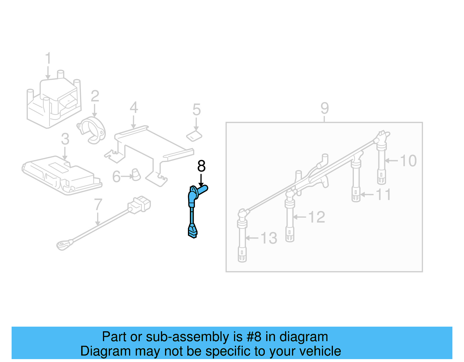 Sensor 038-907-319-F - View 11