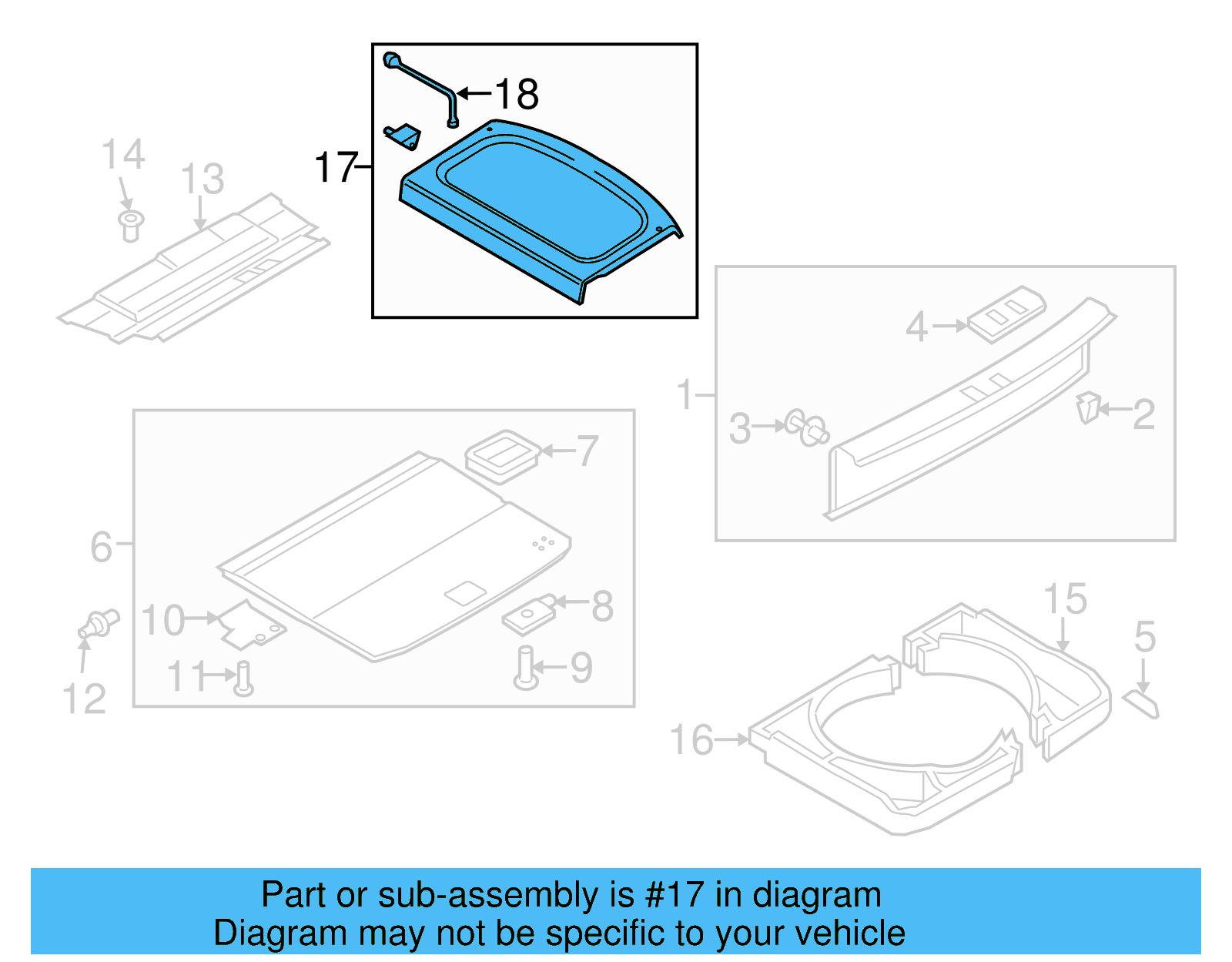 Tonneau Cover 5N0-867-769-M-7T8 - View 5