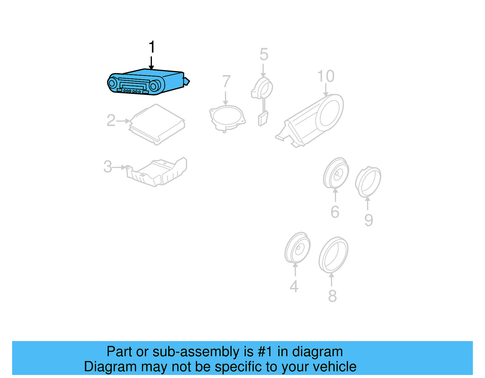AM/FM CD 1C0-035-196-CS