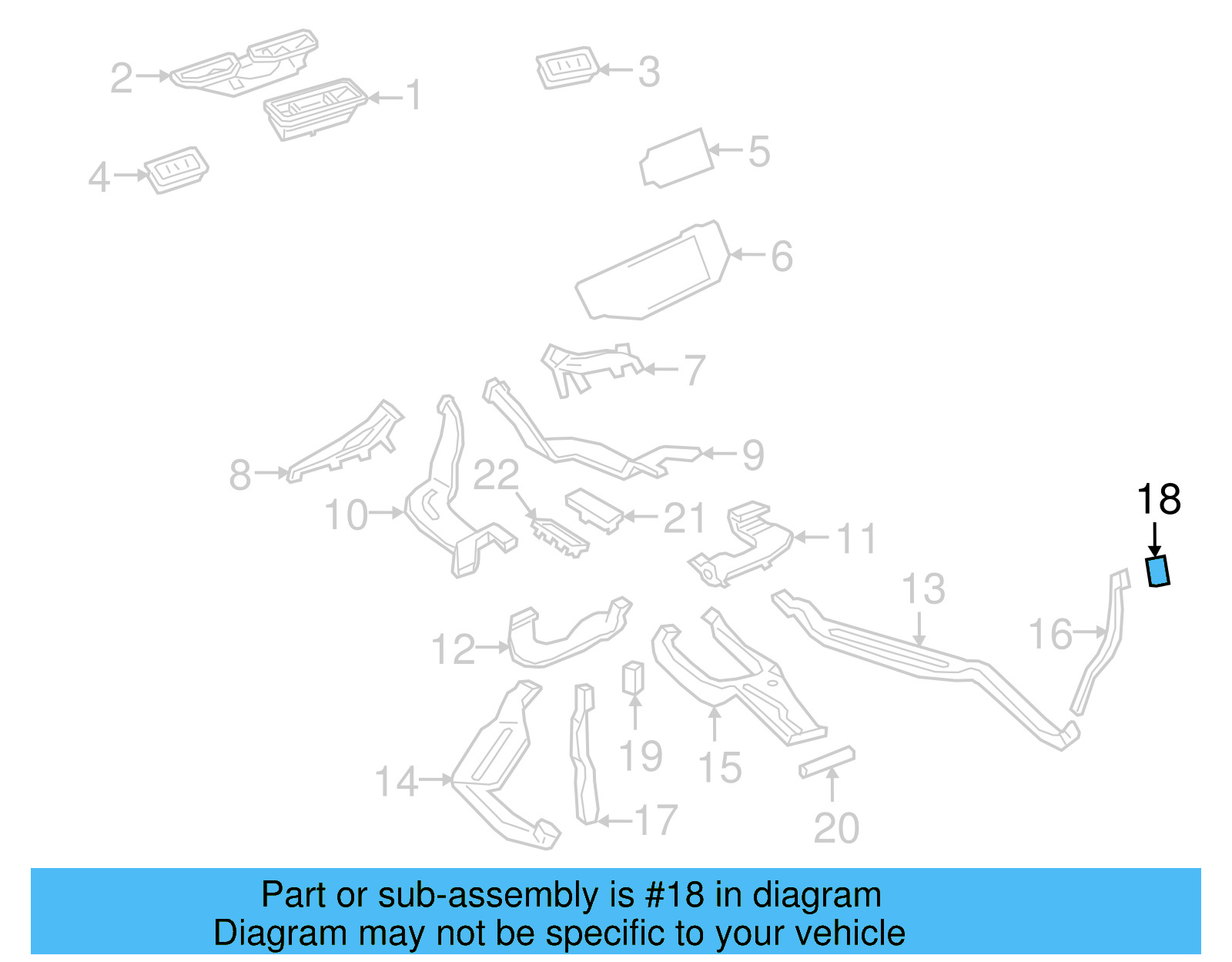 Vent Cover 3CN-820-952-ZA2 - View 6
