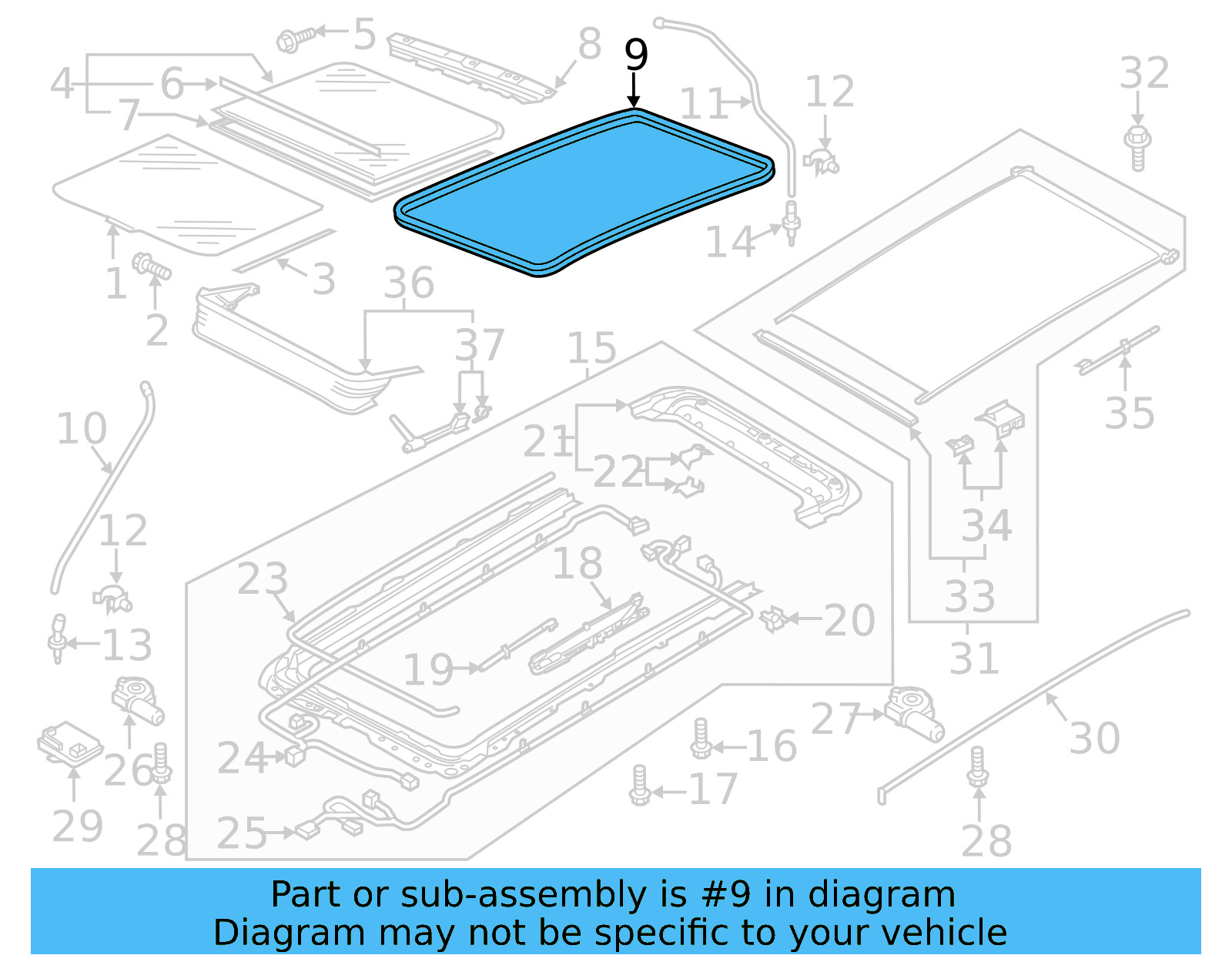 Mount Gasket 3G9-877-459-C - View 10
