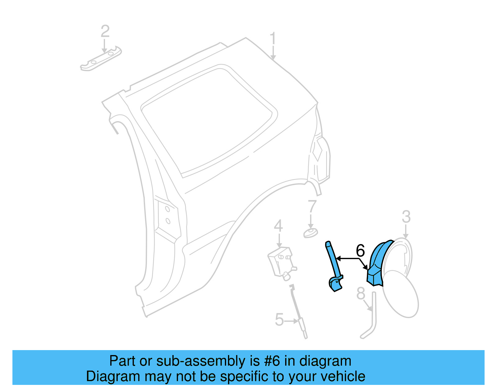 Guide 1J6-810-899-A - View 7