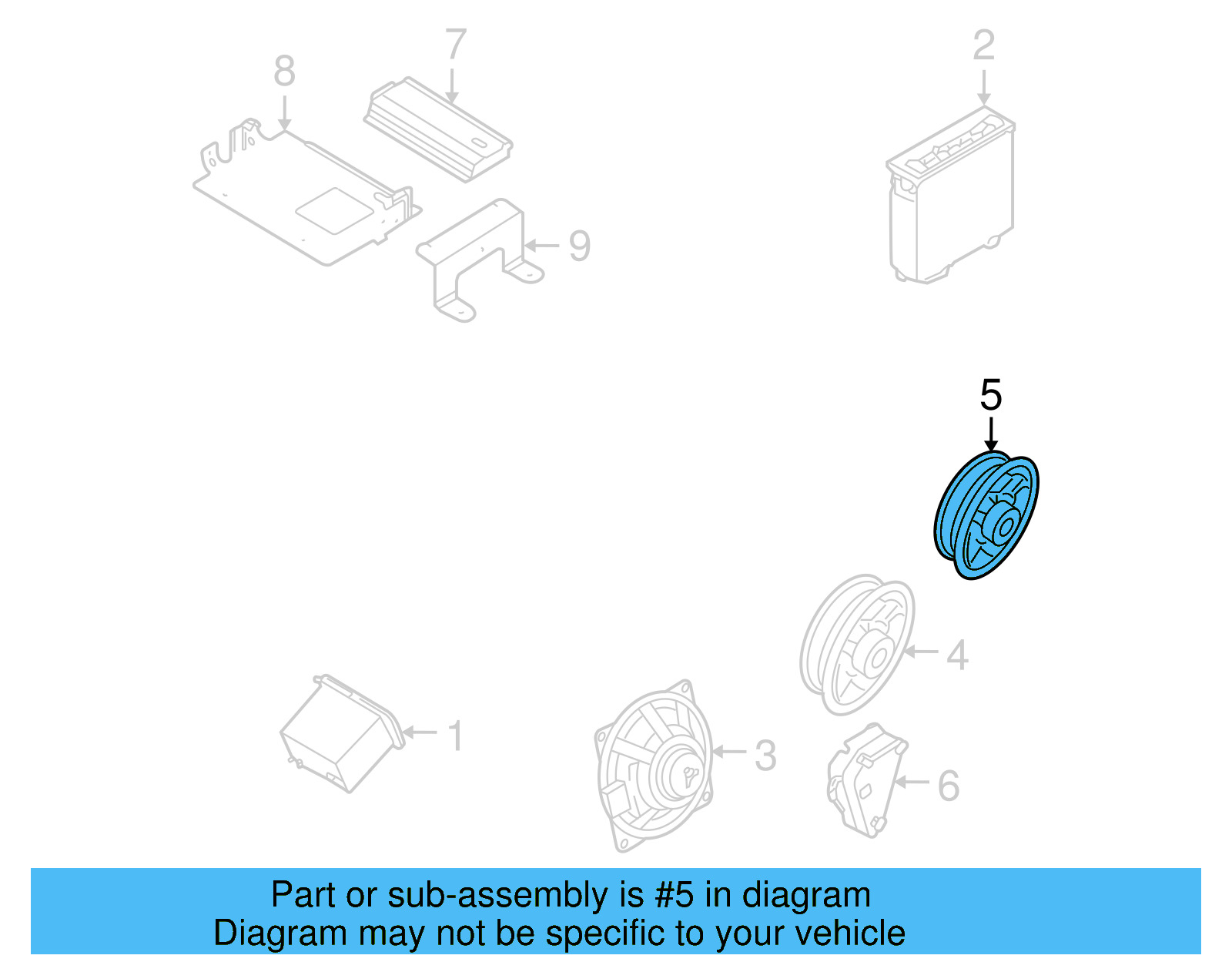 Speaker 1KM-035-454-C - View 22