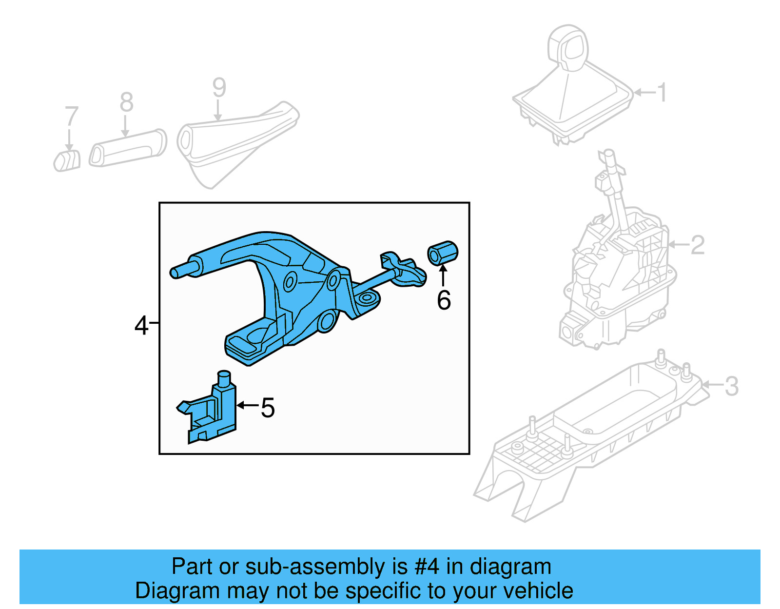 Lever Assembly 5G0-711-303 - View 20