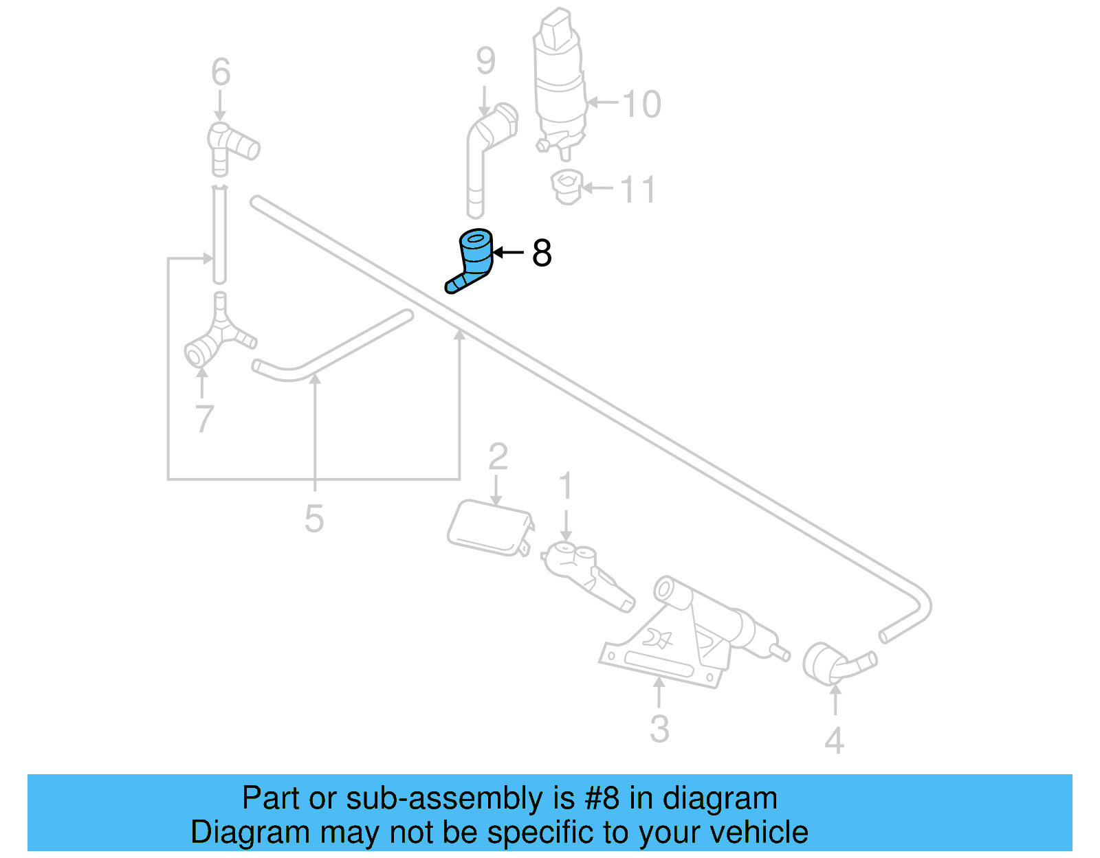 Washer Hose Joint 1J0-955-875-C - View 28