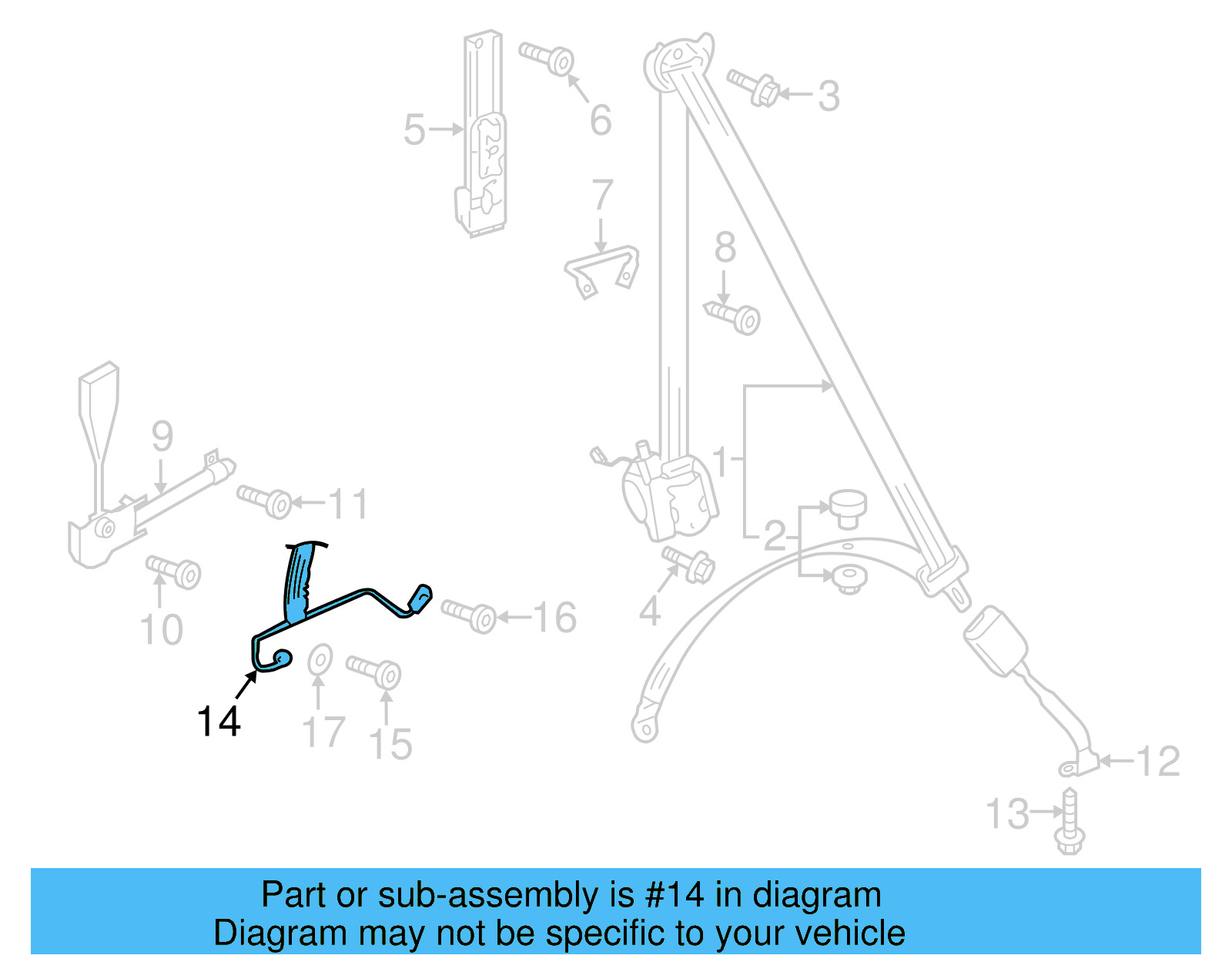 Lower Guide 5G3-857-826 - View 5