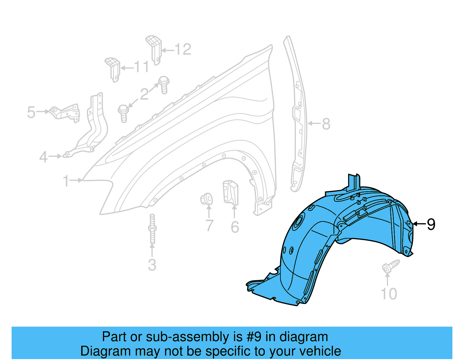 Fender Liner 3CN-805-912-E - View 5
