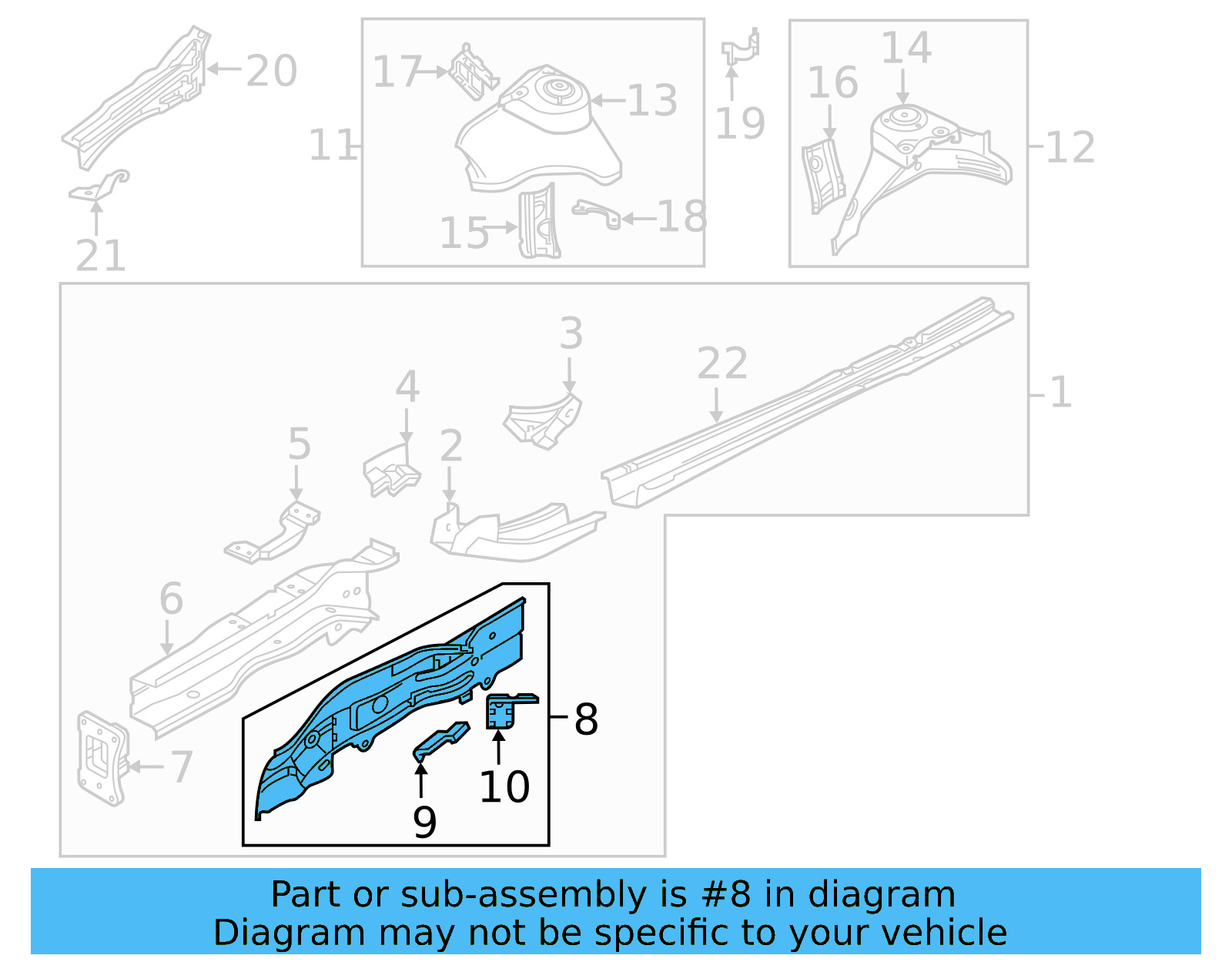 Cover Plate 5Q0-804-105 - View 22