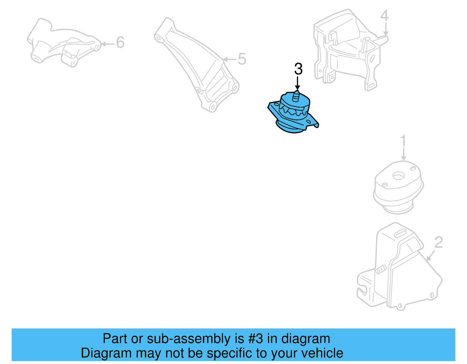 Rear Mount 701-399-207-B - View 4