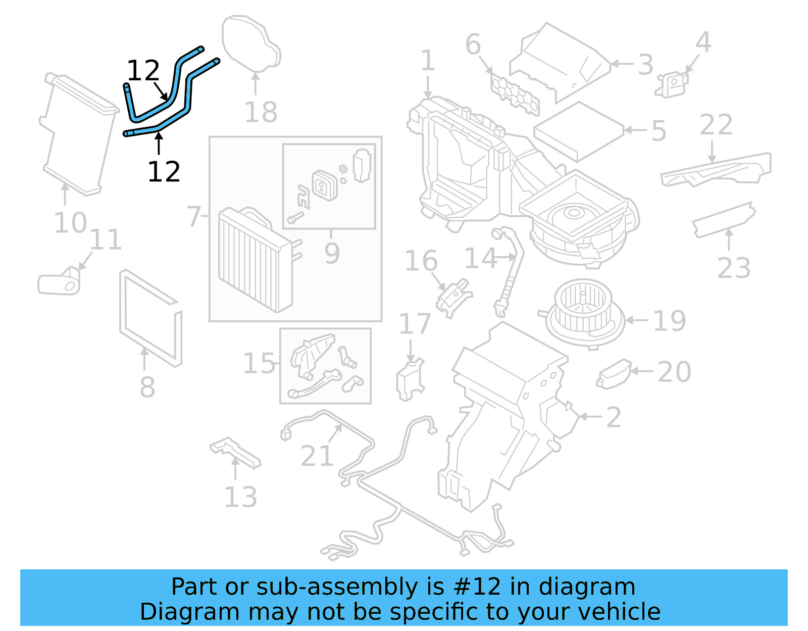 Water Pipe 3QF-819-857-B - View 13