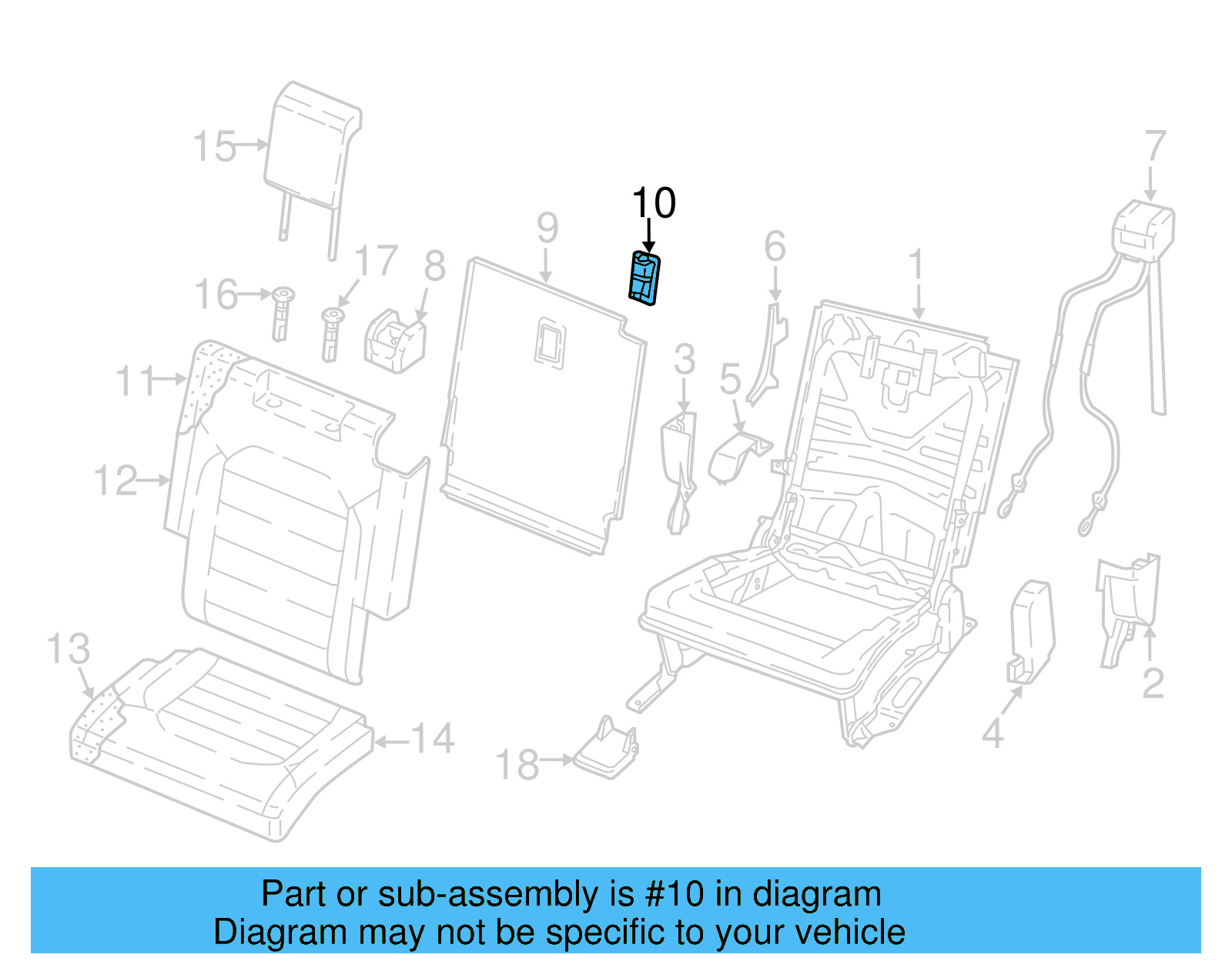 Belt Guide 3G0-886-747-82V - View 12
