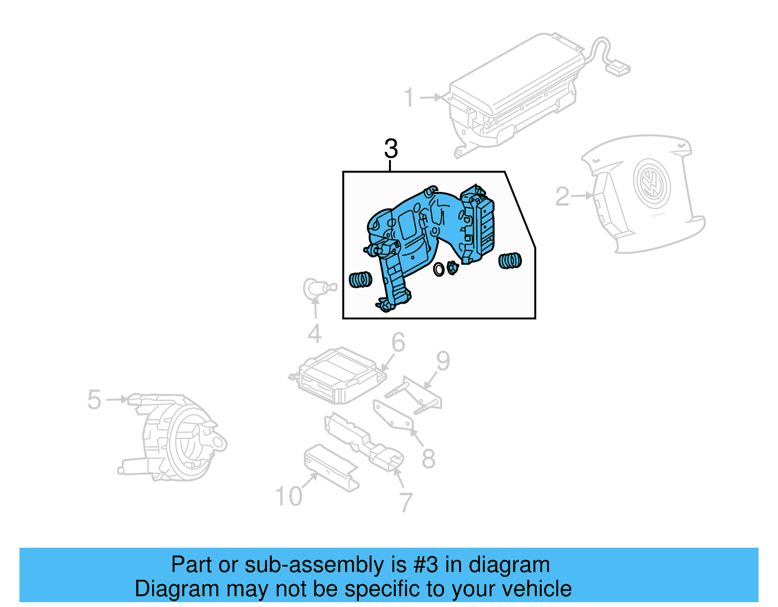 Mount Plate 3D0-880-211-B - View 7