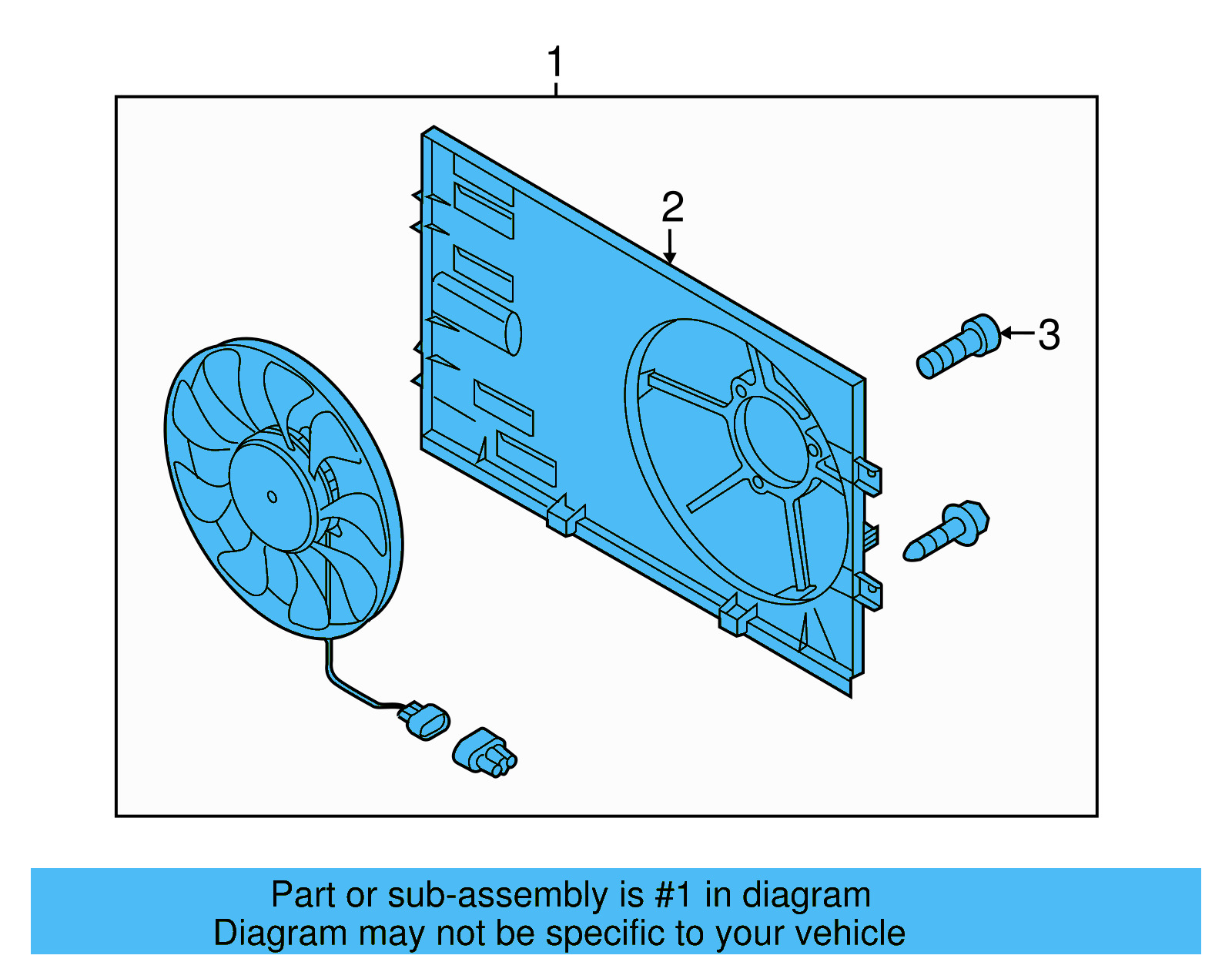 Fan Assembly 7P6-121-203-C
