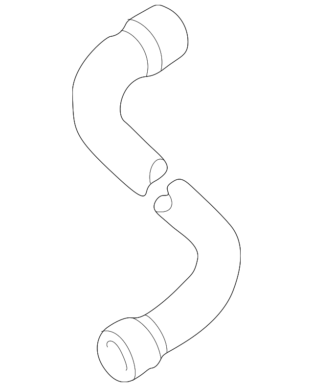 Upper Hose 8D0-121-101-K - View 7