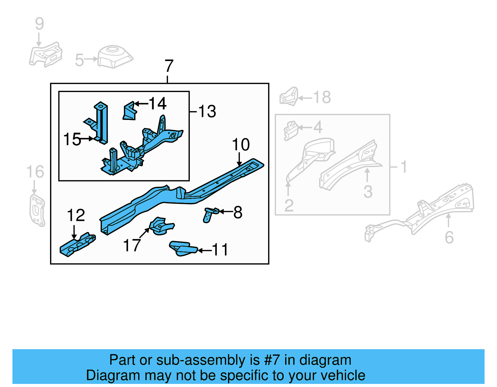 Rail Assembly 5C5-803-092-A - View 4