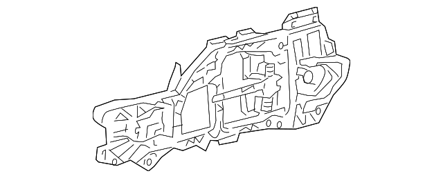 Handle Base 3C8-839-886 - View 10