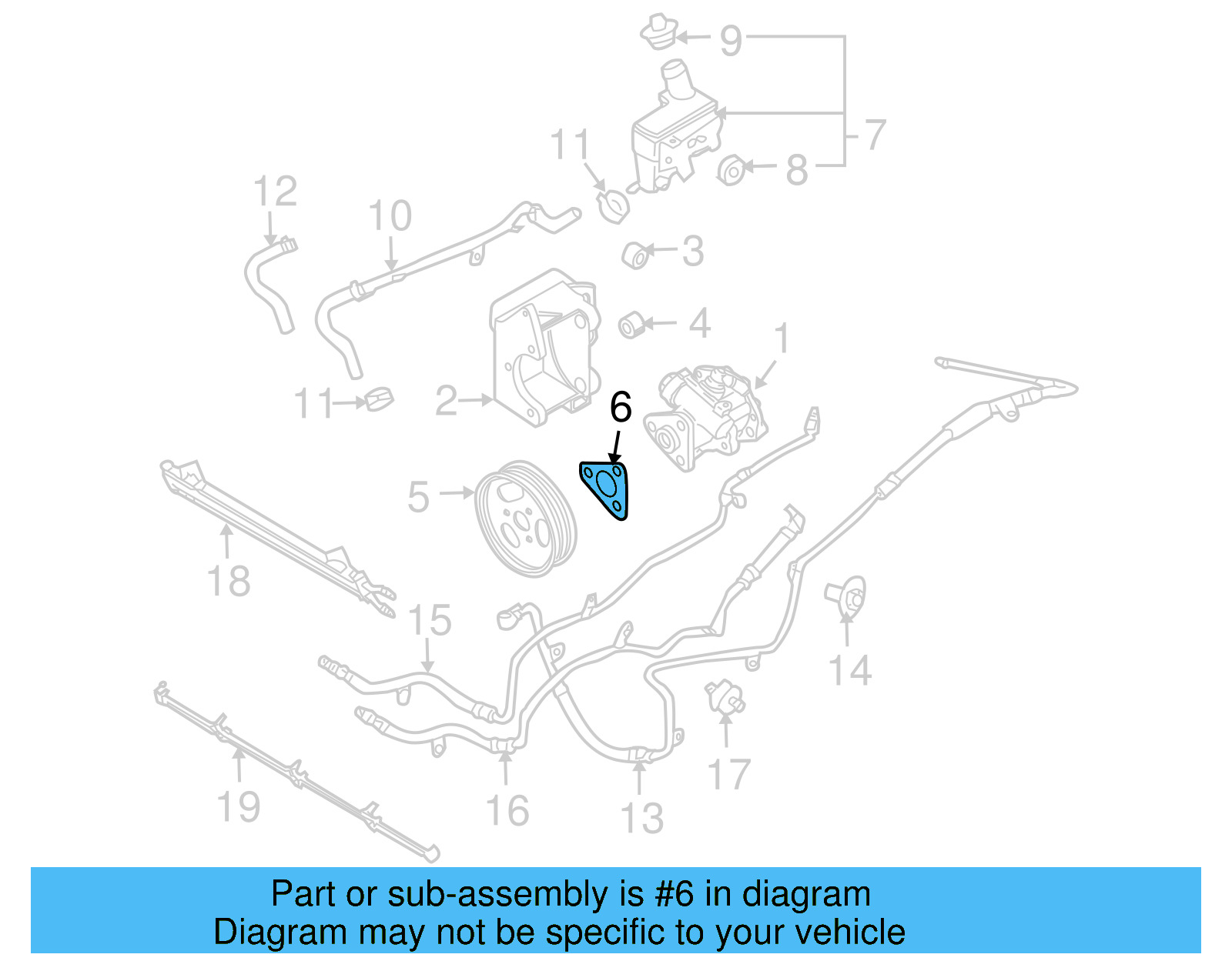 Pulley Washer 07D-145-194-D - View 4
