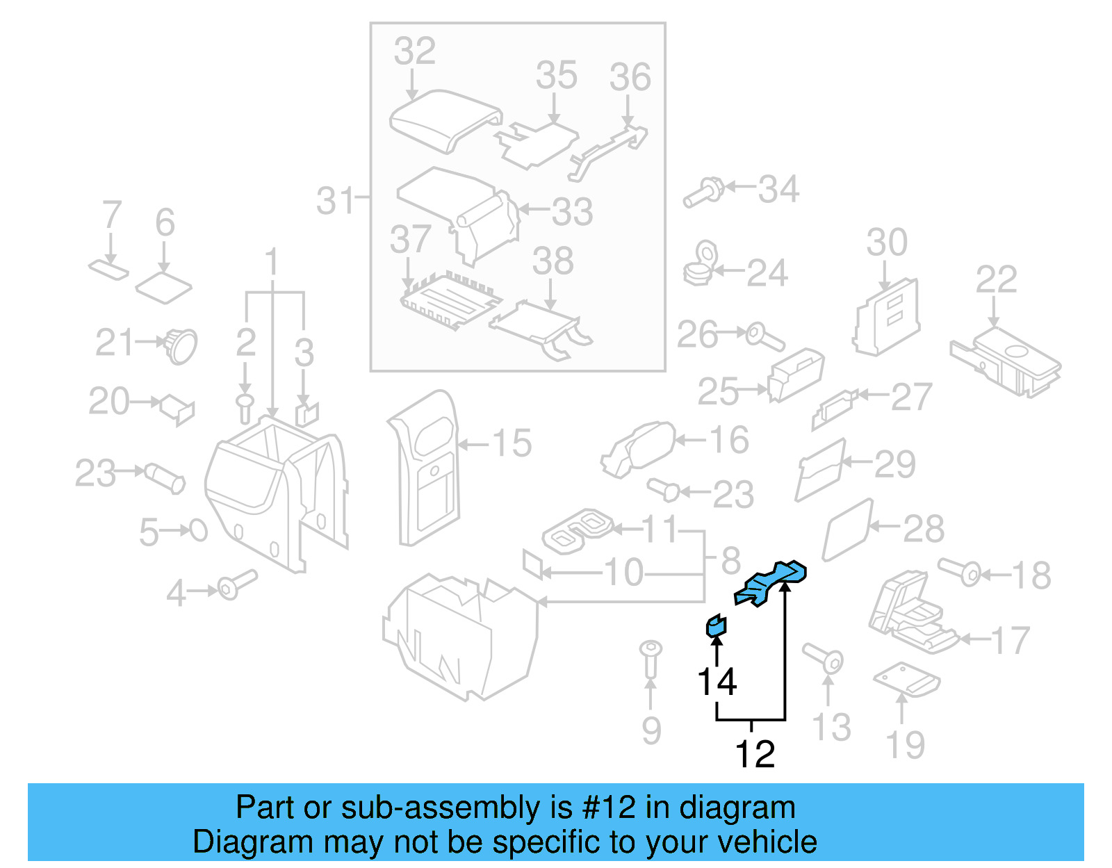 Bracket 5M0-863-233-A - View 4