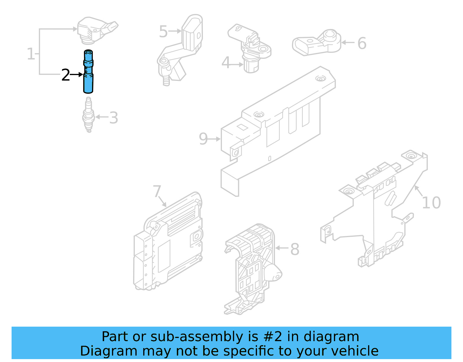 Direct Ignition Coil Boot 04E-905-199-H - View 8