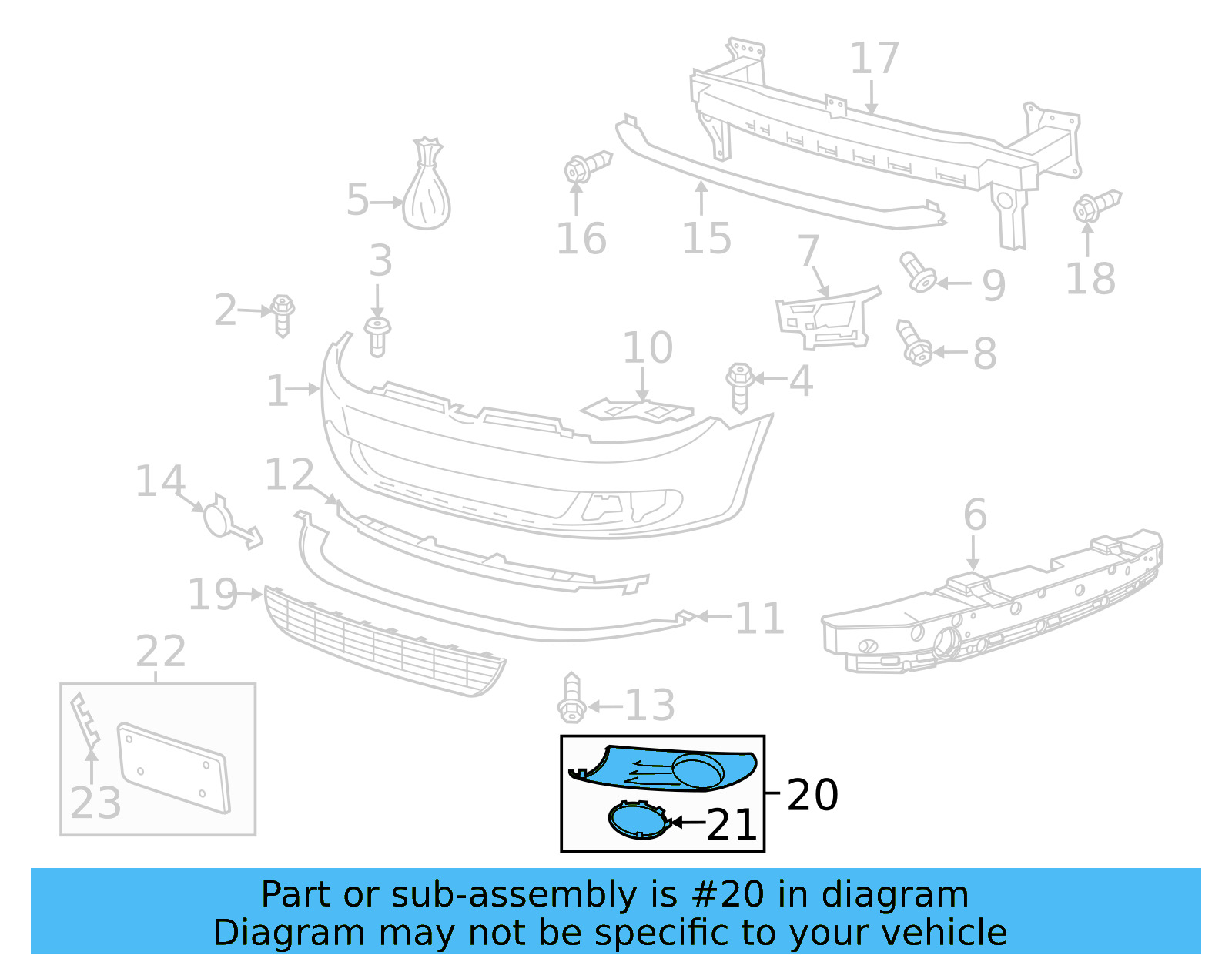 Air Grille 5K0-853-666-A-9B9 - View 2