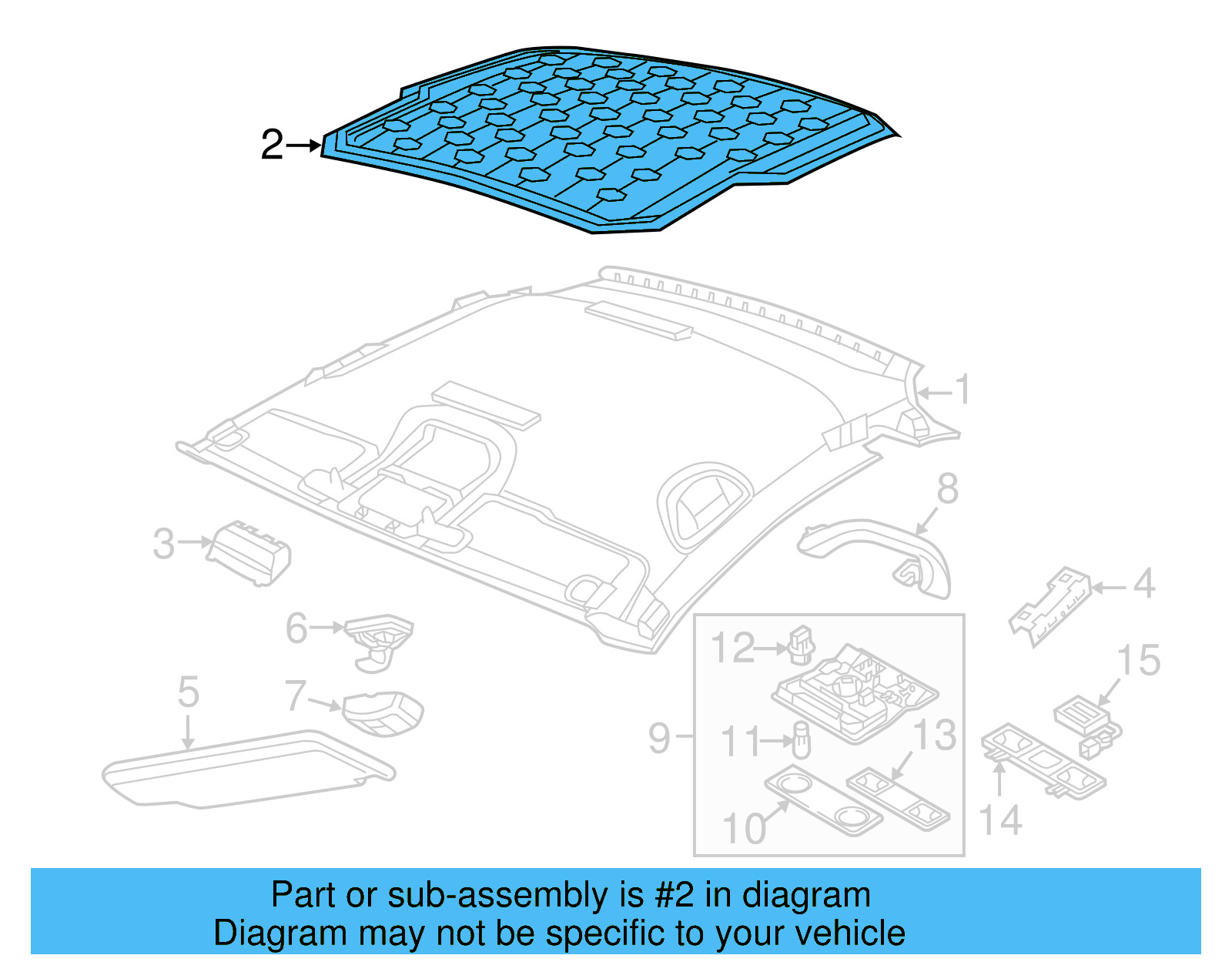 Sound Absorber 5C5-817-120