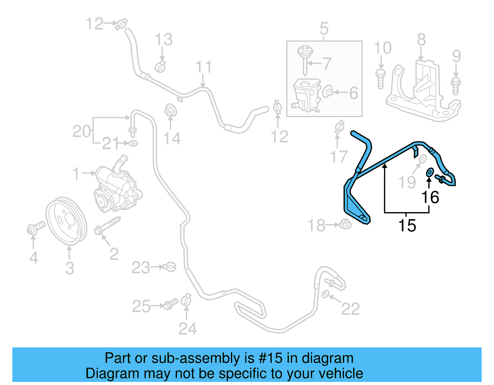 Return Hose 5C0422891J