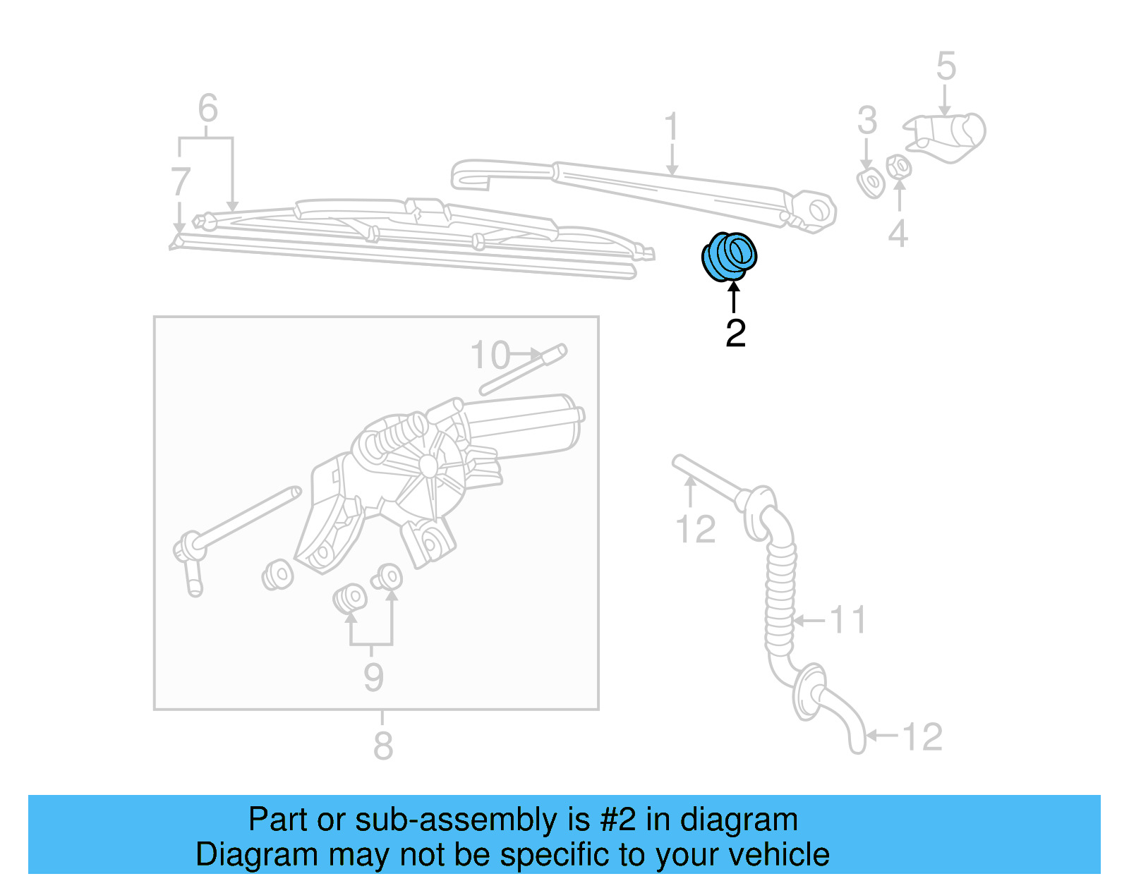 Gasket 8D9-955-758-A - View 25