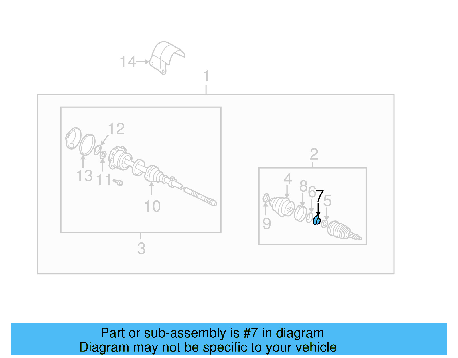 Drive Shaft Snap Ring 321-407-295-A - View 5