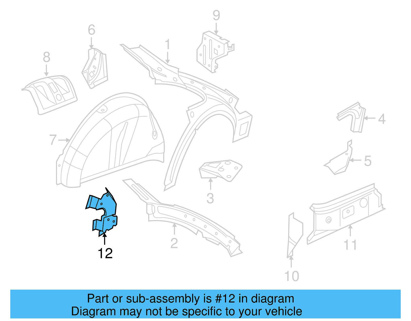 Mount Bracket 5C5-867-738 - View 10