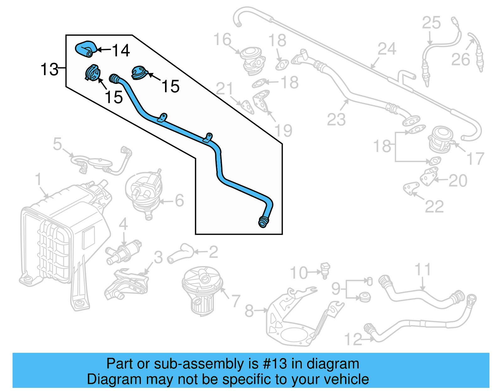 Connector Pipe 7L6-131-581-A - View 3