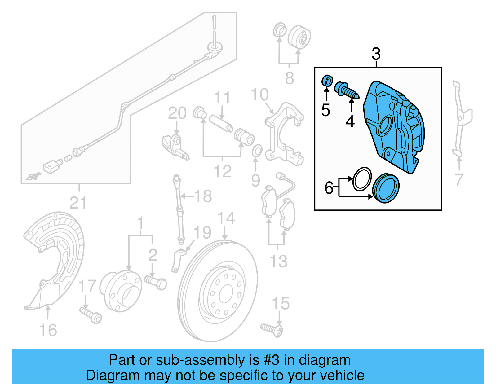 Caliper 8P0-615-124-A