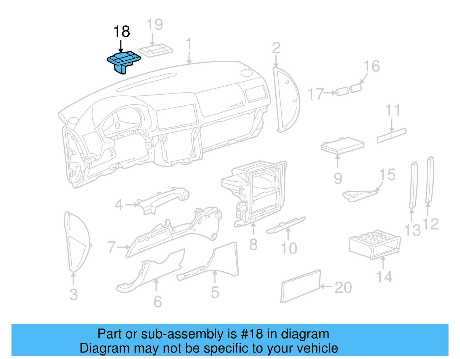 Sunload Sensor 1J0-907-539-2AQ - View 9