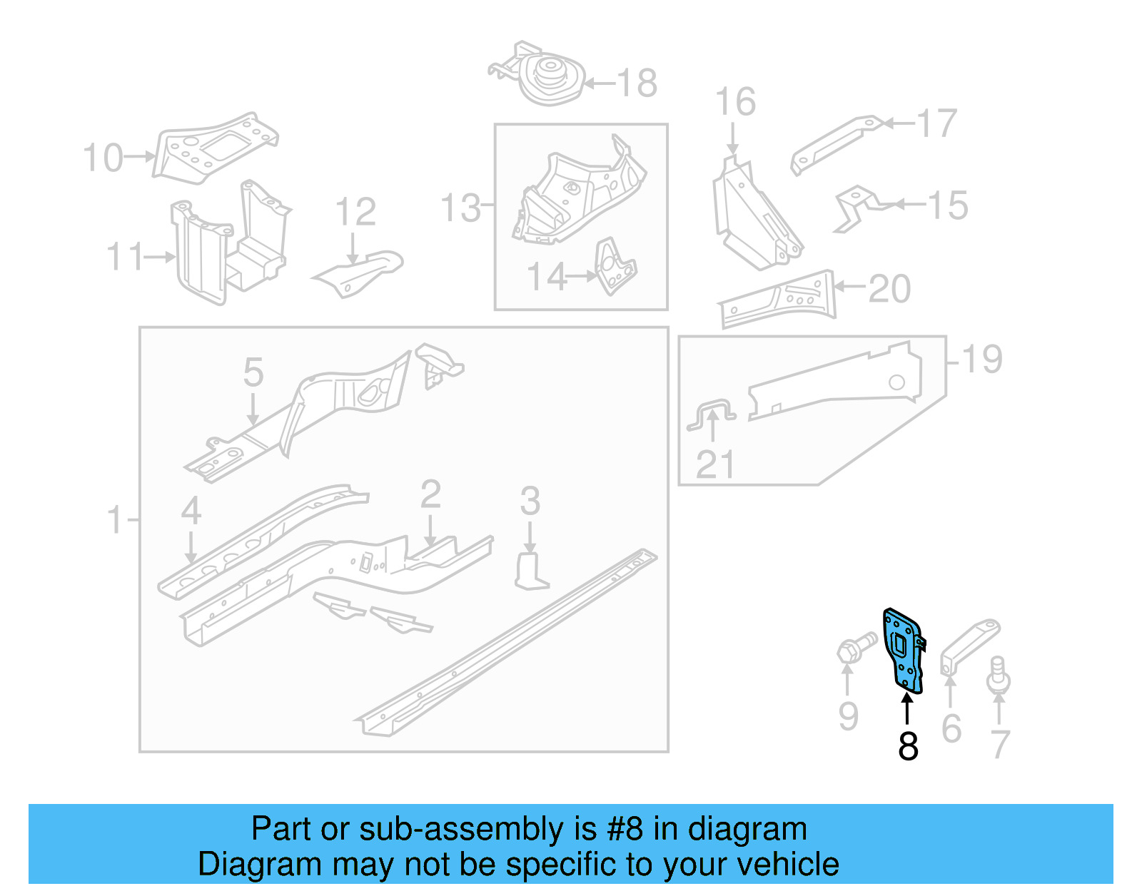 Mount Plate 5N0-804-181 - View 4