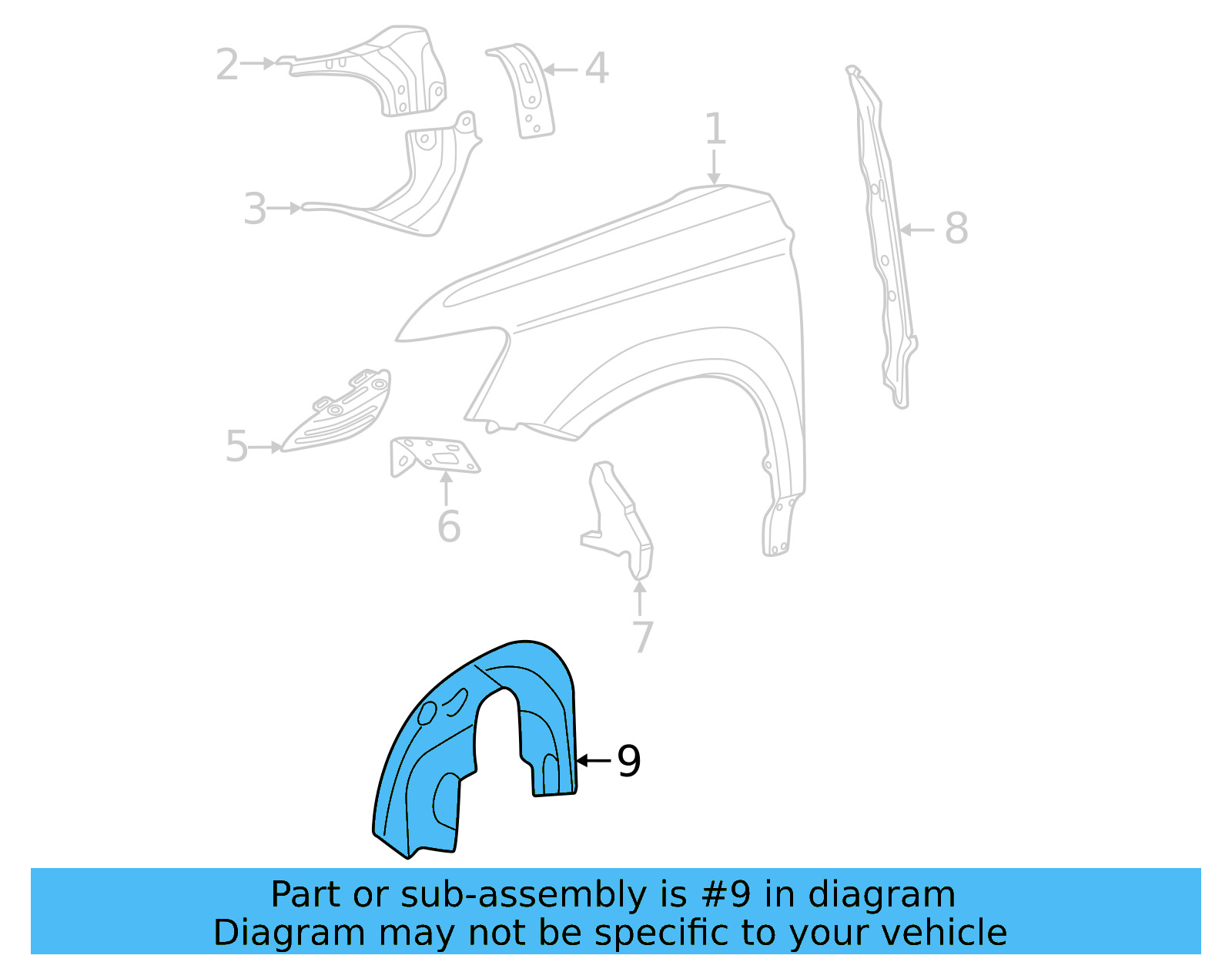 Fender Liner 2GJ-805-912-E - View 4