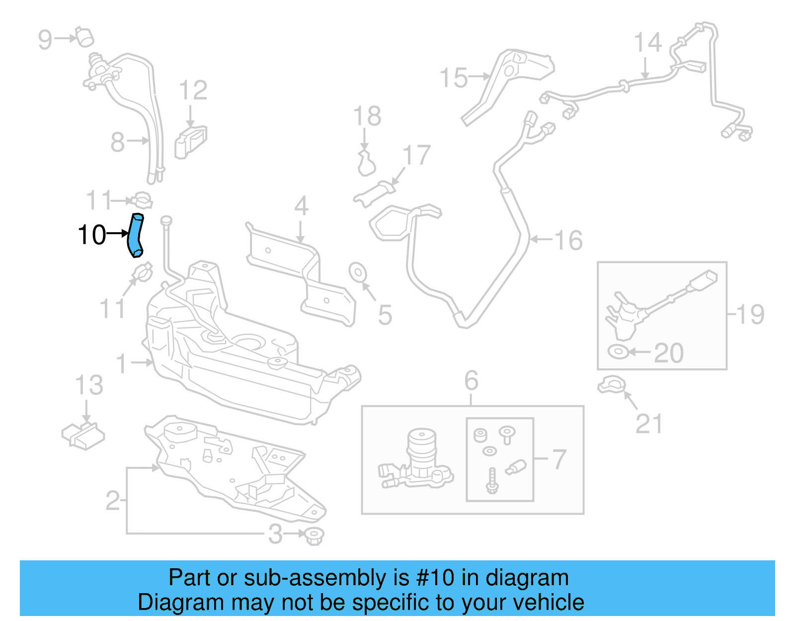 Connector Hose 5Q0-131-911 - View 4