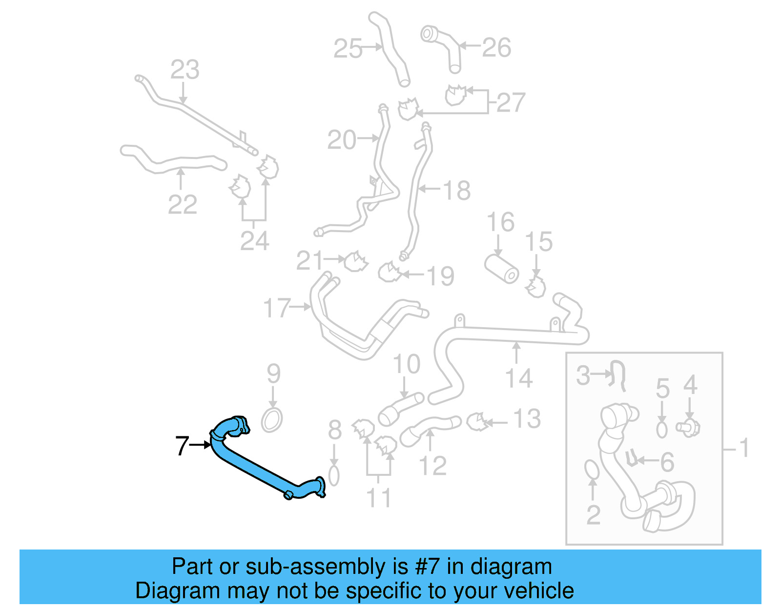 Water Pipe 079-121-481-R