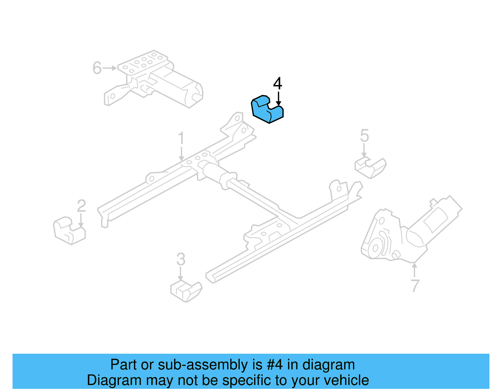 Track End Cover 8P0-881-349-C-9B9 - View 9
